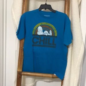 Boys Size XL Peanuts Snoopy Chill Shirt